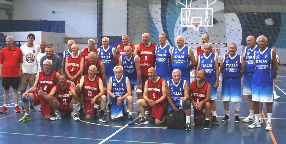 Maxibasket – Over 70, brutta sconfitta con la Germania